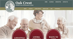 Desktop Screenshot of oakcrestdekalb.org